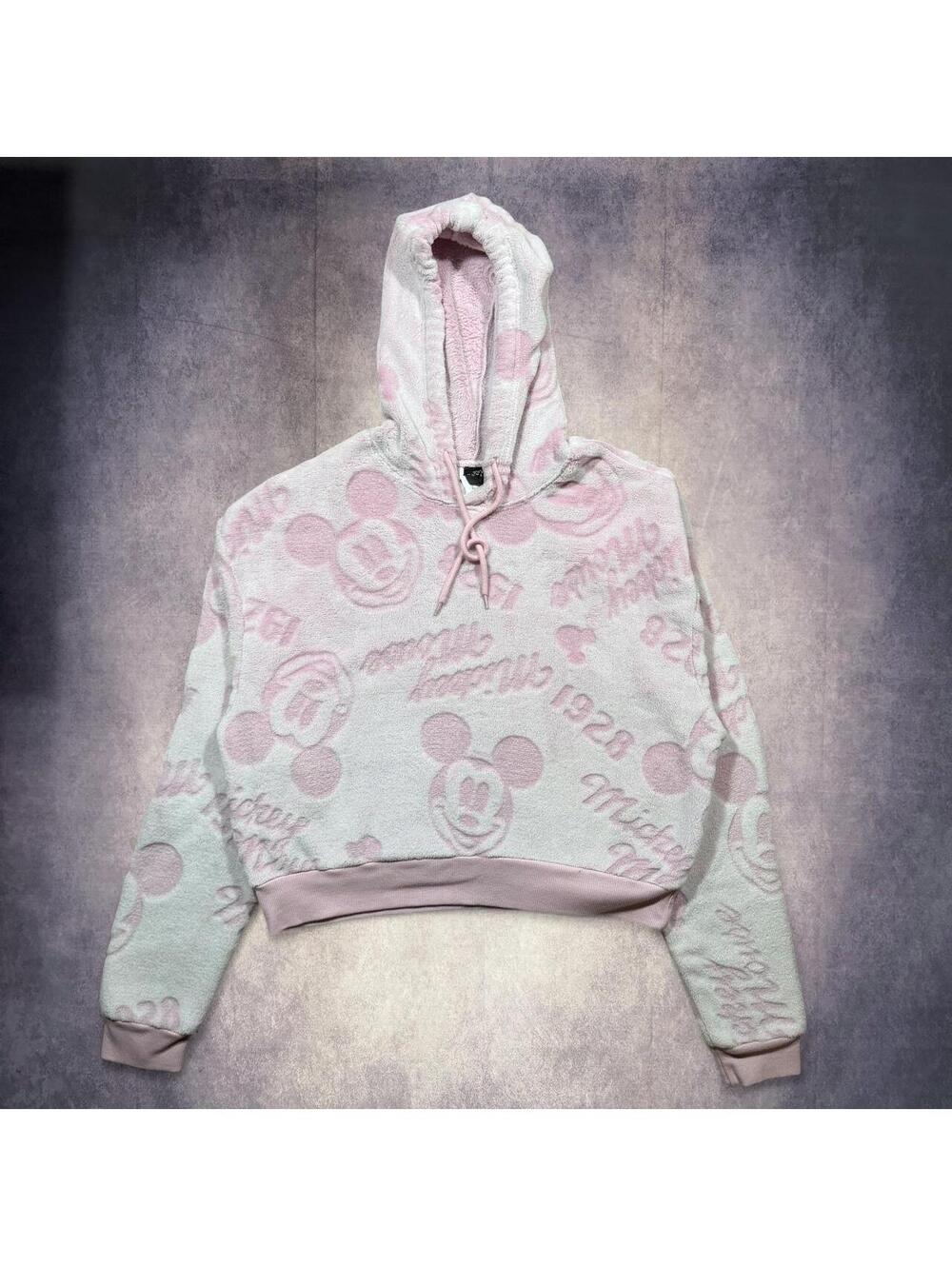 Disney Mickey Mouse cropped hoodie